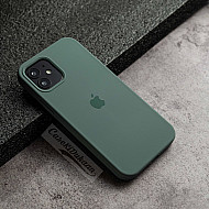 Midnight Green Silicon Case For iPhone 12 mini