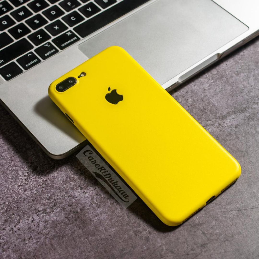 tubería Que pasa frontera Buy Yellow iPhone Ultra Thin Case For iPhone 7 Plus